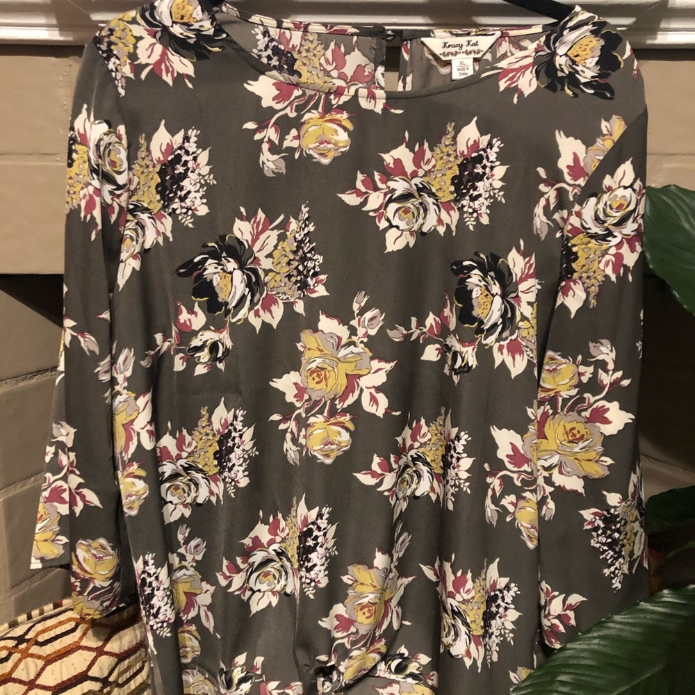 Women’s Floral Blouse